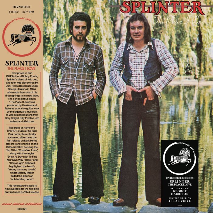 SALE: Splinter - The Place I Love (LP, Clear Vinyl) was £28.99