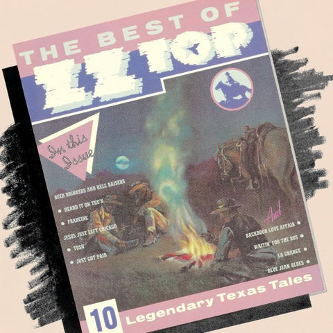 ZZ Top - The Best of ZZ Top: 10 Legendary Texas Tales (LP, Indies-Only Blue Vinyl)