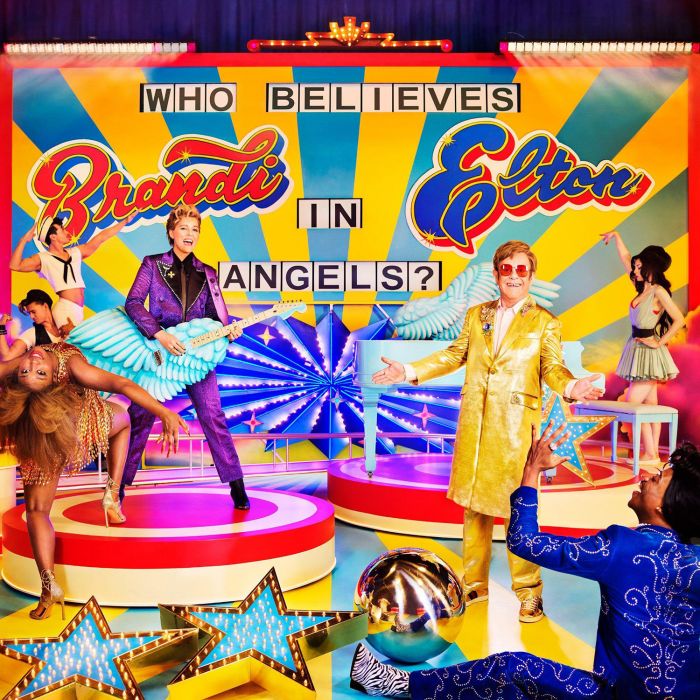 Brandi Carlile & Elton John - Who Believes In Angels? (LP, Tricolour vinyl)