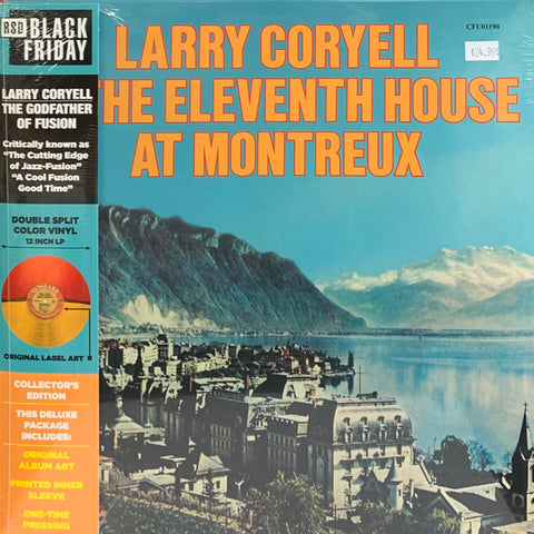 Larry Coryell & The Eleventh House – At Montreux (LP, Red/Yellow split vinyl)