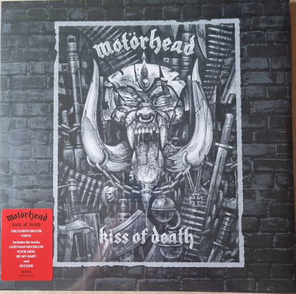 Motörhead - Kiss Of Death (LP, Silver Vinyl)