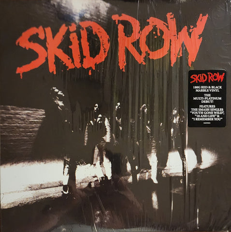 Skid Row - Skid Row (LP, Red & Black Marble)