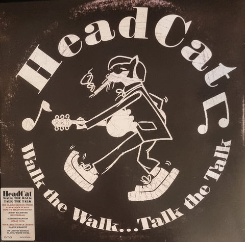HeadCat - Walk The Walk...Talk The Talk (LP, Black/White Vinyl)