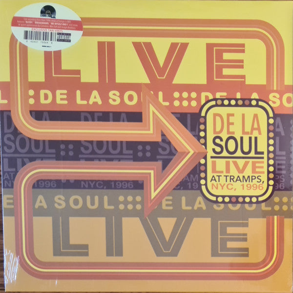 SALE: De La Soul - Live at Tramps, NYC, 1996 (LP, Tan colour vinyl) was £29.99