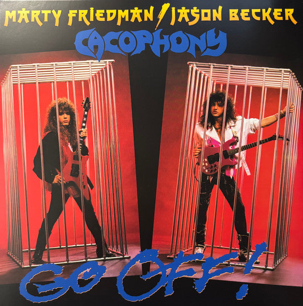 Cacophony - Go Off! (LP, Yellow with Black Splatter)