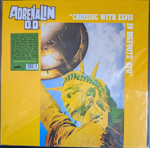 Adrenalin O.D. - Cruising with Elvis in Bigfoots’ U.F.O. (LP, Yellow)