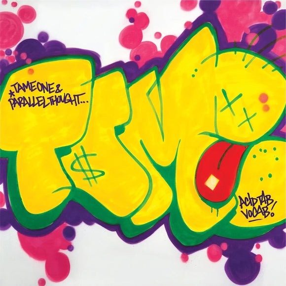 Tame One & Parallel Thought - Acid Tab Vocab (LP, acid dipped splatter vinyl)