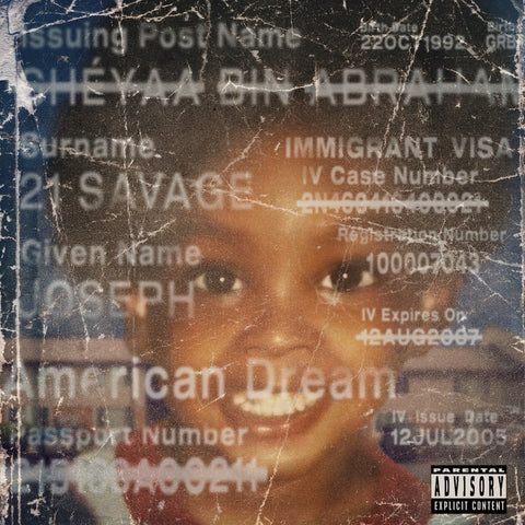 21 Savage - American Dream (2xLP, red translucent vinyl)