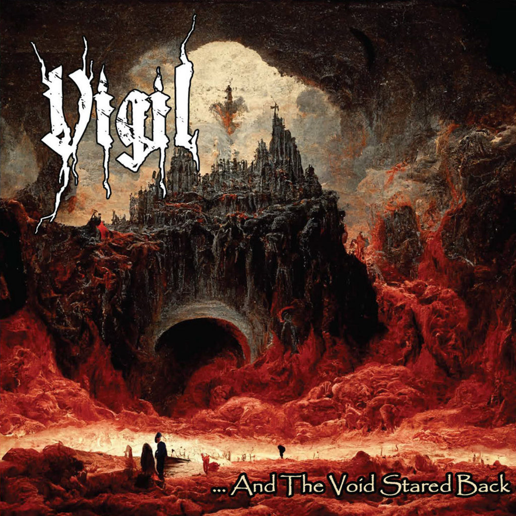 SALE: Vigil - …And The Void Stared Back (LP, red/black splatter vinyl) was £24.99