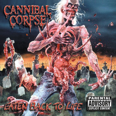 Cannibal Corpse - Eaten Back To Life (LP, blue/green/red splatter vinyl)