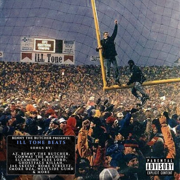 Benny The Butcher Presents: Ill Tone Beats - The Outcome (LP, blue splash vinyl)
