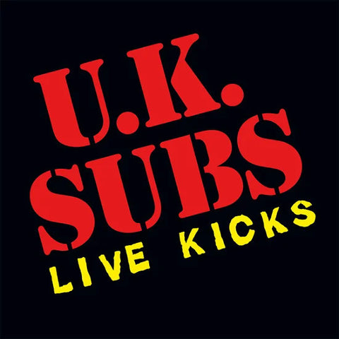 UK Subs - Live Kicks (LP, orange vinyl)