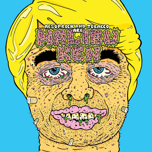 Malibu Ken (Aesop Rock & Tobacco) - s/t (LP, blue vinyl)