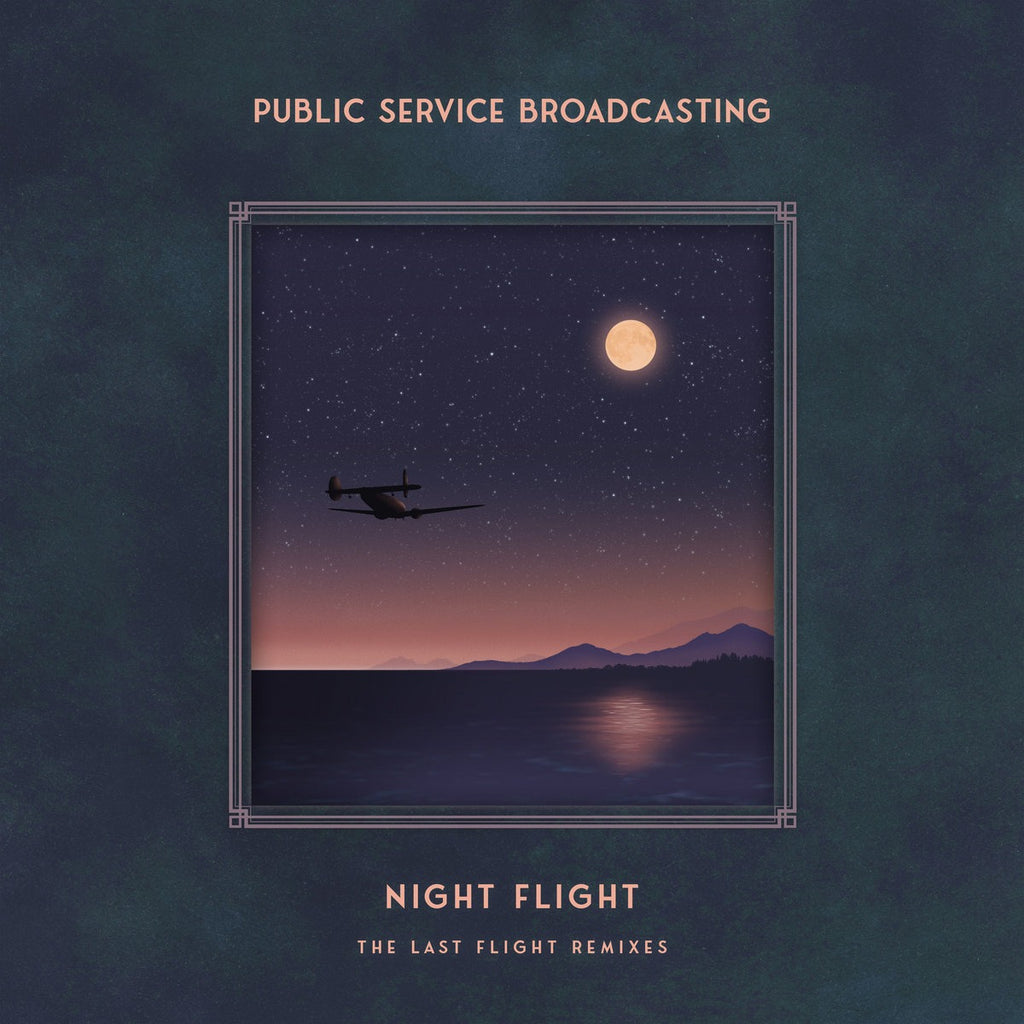 Public Service Broadcasting - Night Flight: The Last Flight Remixes (LP, midnight blue vinyl)