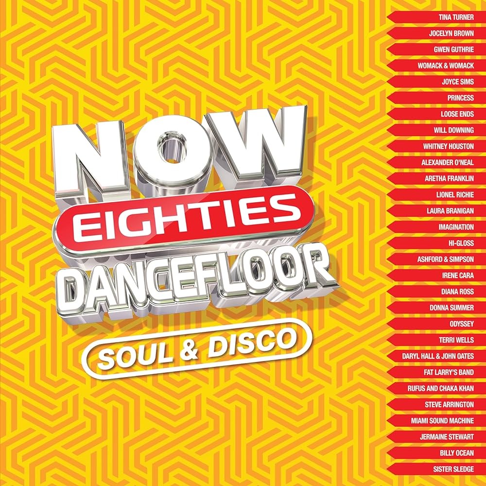 Various - Now Eighties Dancefloor Soul & Disco (2xLP, yellow/orange vinyl)