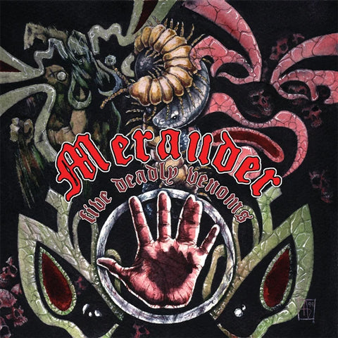 Merauder - Five Deadly Venoms (LP, red/green swirl)