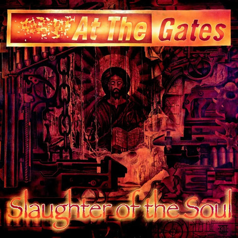 At The Gates - Slaughter Of The Soul (LP, orange with white splatter vinyl)