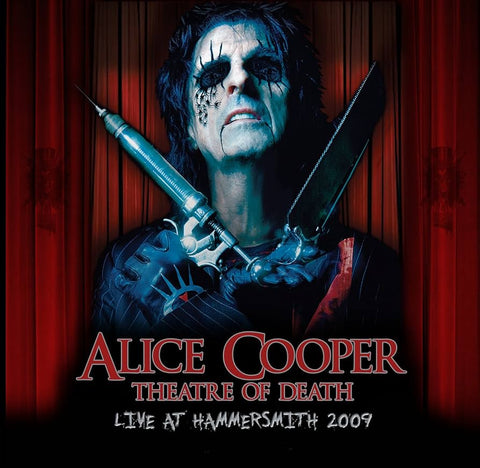 Alice Cooper - Theatre Of Death: Live At Hammersmith 2009 (2xLP+DVD, clear red vinyl)