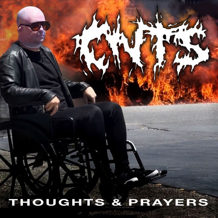 SALE: CNTS - Thoughts & Prayers (LP, orange vinyl) was £24.99