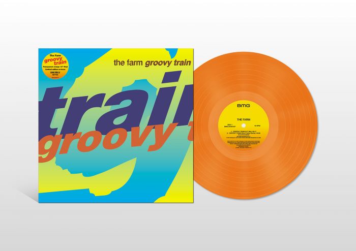 LAST CHANCE: The Farm - Groovy Train (12" orange vinyl)