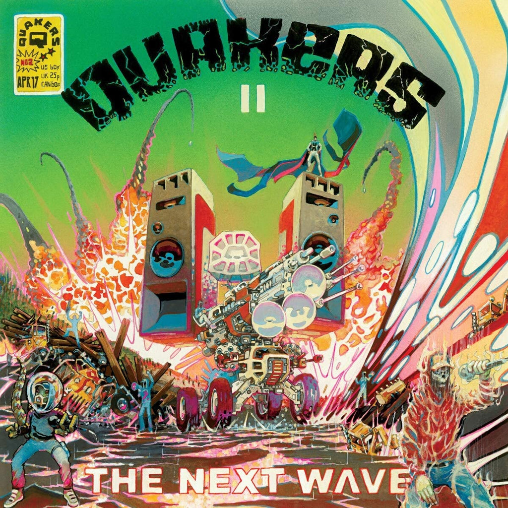 Quakers - Quakers II, The Next Wave (2xLP, transparent green vinyl)