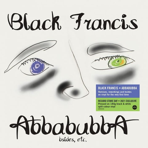 Black Francis - Abbabubba bside etc. (LP, Black & White split colour)