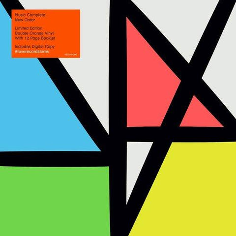 New Order - Music Complete (2xLP, Orange vinyl) (LRS20)