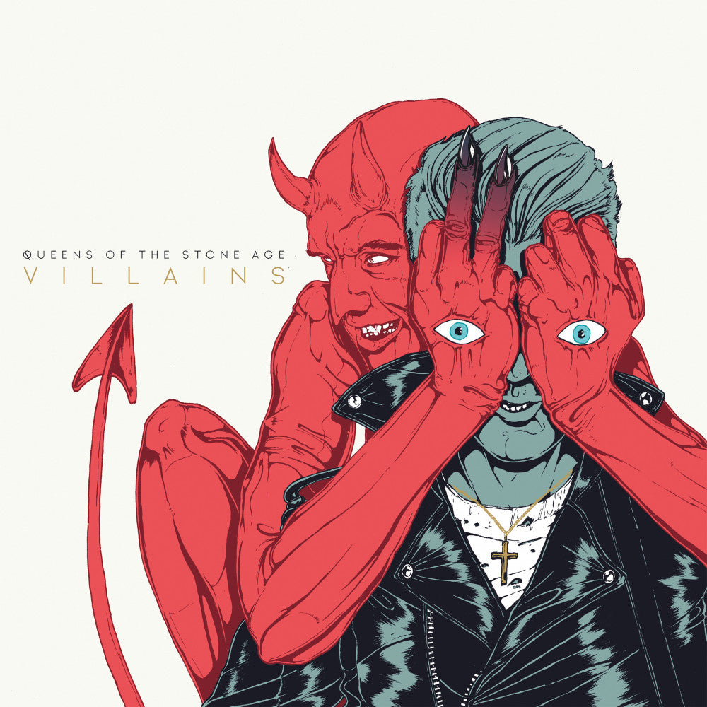 Queens Of The Stone Age - Villains (2xLP, white etched vinyl)