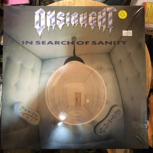 Onslaught ‎– In Search Of Sanity LP (Clear Vinyl) – Beatdown Records