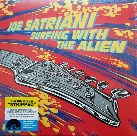 Joe Satriani - Surfing With The Alien (2xLP deluxe edition, red and yellow vinyl)