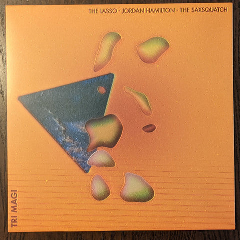 SALE: The Lasso, Hamilton Jordan, & The Saxsquatch - Tri Magi (LP, 'White & Orange Twister') was £19.99