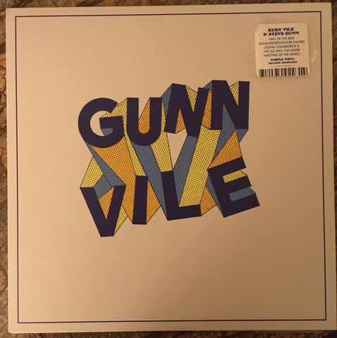 SALE: Kurt Vile / Steve Gunn - Gunn Vile (12" EP, Purple) was £18.99