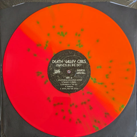 Death Valley Girls - Islands In The Sky (LP, we-come-in-peace orange/pink vinyl)