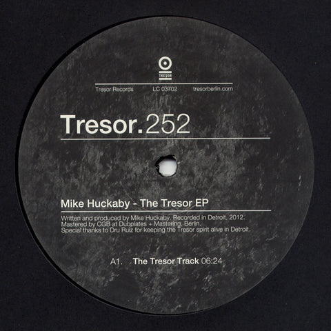 Mike Huckaby - The Tresor EP (12")