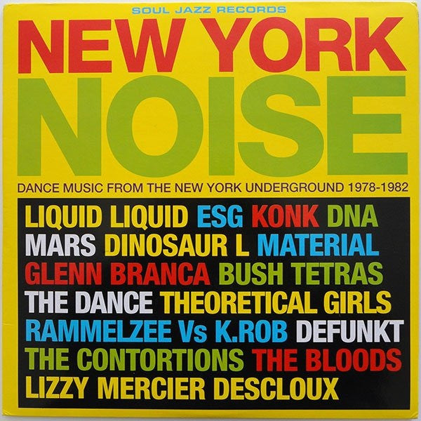 Various - New York Noise (Dance Music From The New York Underground 1978-1982) (2xLP, yellow vinyl)