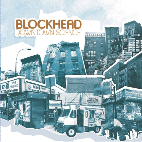 SALE: Blockhead - Downtown Science (2xLP, grey marbled vinyl) was £22.99