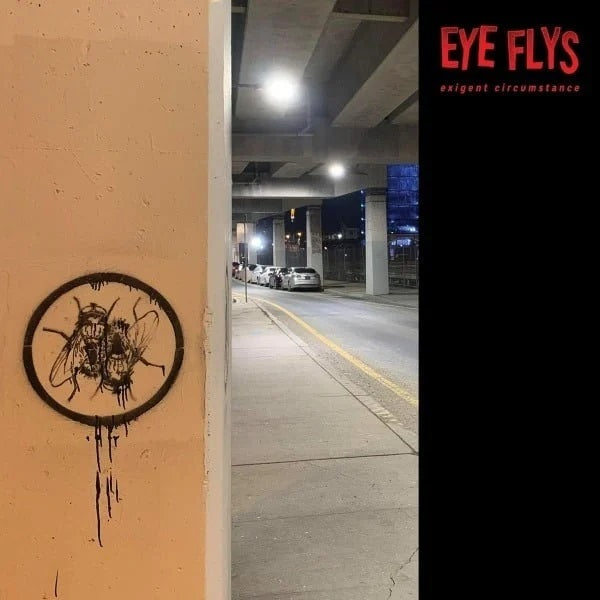 Eye Flys - Exigent Circumstance (12" EP, neon yellow vinyl with screenprinted b-side)