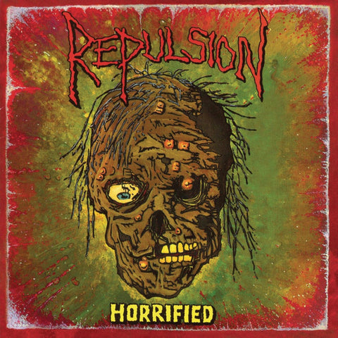 Repulsion - Horrified (LP, clear and swamp green splatter vinyl)