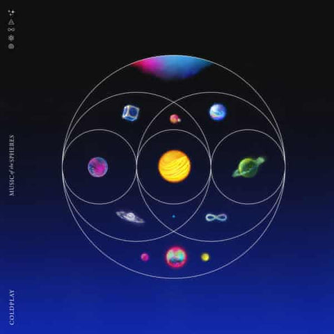 Coldplay - Music of the Spheres (LP, recycled vinyl, die-cut sleeve)