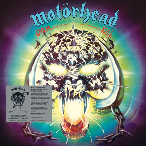 Motörhead - Overkill (3xLP boxset, 40th anniversary edition)