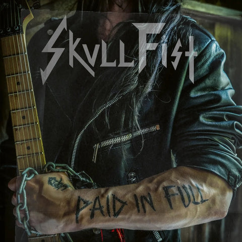 SALE: Skull Fist - Paid In Full (LP, orange/black marbled vinyl) was £23.99