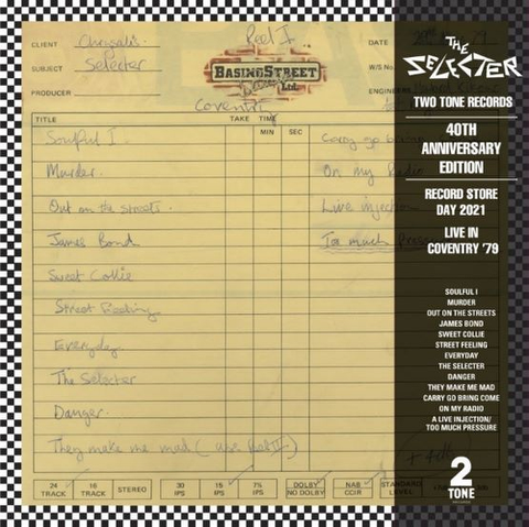 [RSD21D2] The Selecter - Live in Coventry 1979 (LP, clear vinyl)
