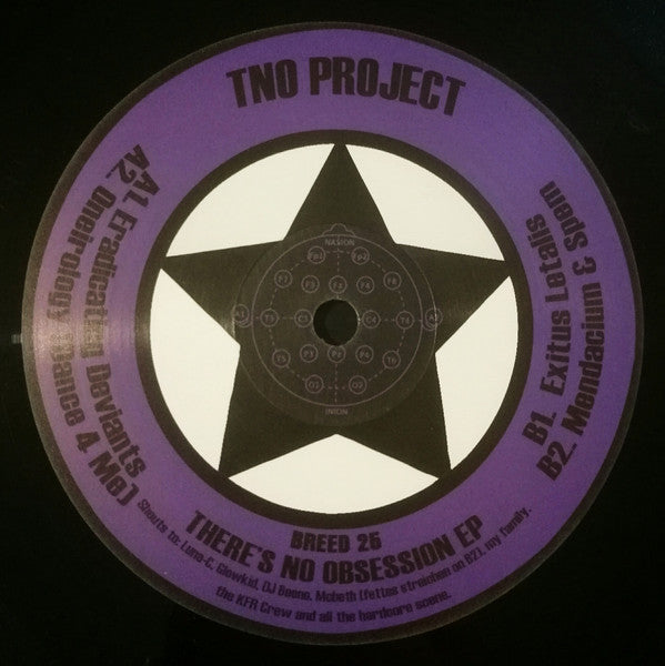 TNO Project – There's No Obsession EP (12")