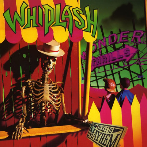 Whiplash - Ticket To Mayhem (LP, swamp green vinyl)