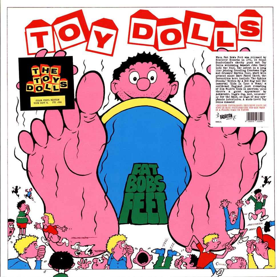 Toy Dolls - Fat Bob’s Feet (LP, blue vinyl)