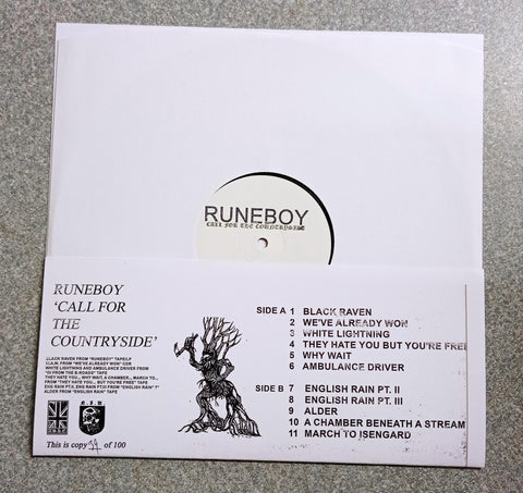 Runeboy - Call For The Countryside - English Edition (LP, limited edition)