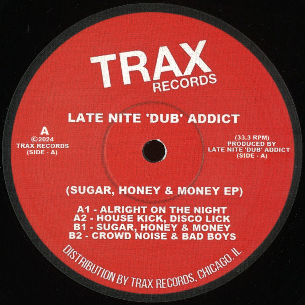 Late Nite 'DUB' Addict - Sugar, Honey & Money EP (12")