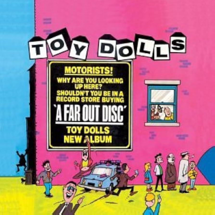 Toy Dolls - A Far Out Disc (LP, pink vinyl)