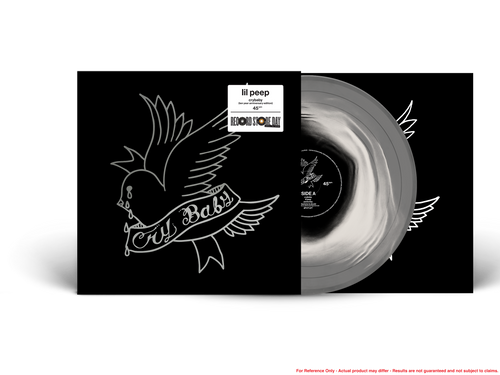 Lil Peep - crybaby (10 Year Anniversary) (LP, Black in White in Clear)
