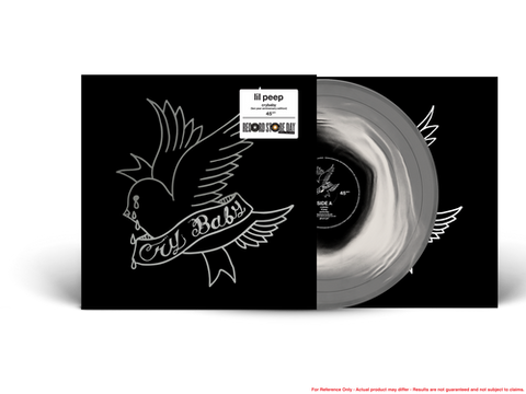 Lil Peep - crybaby (10 Year Anniversary) (LP, Black in White in Clear)